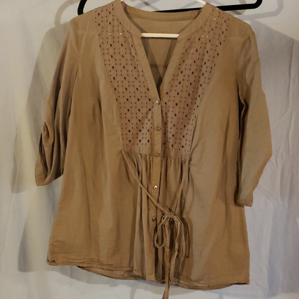 Beige blouse